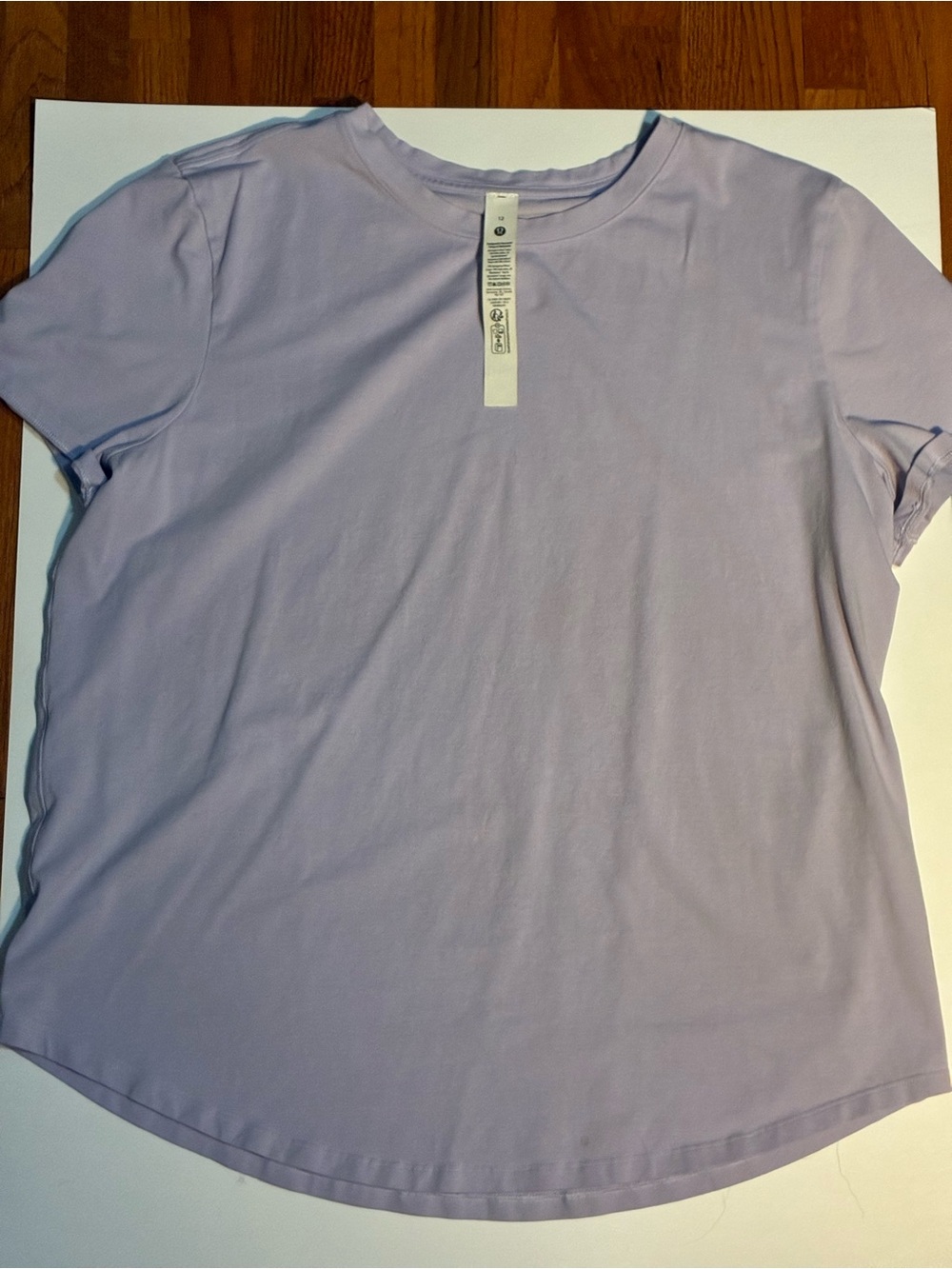 lululemon athletica Lavender Short Sleeve Crew Tee - Women